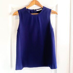 Max Mara Made in Italy Purple Sleeveless Top